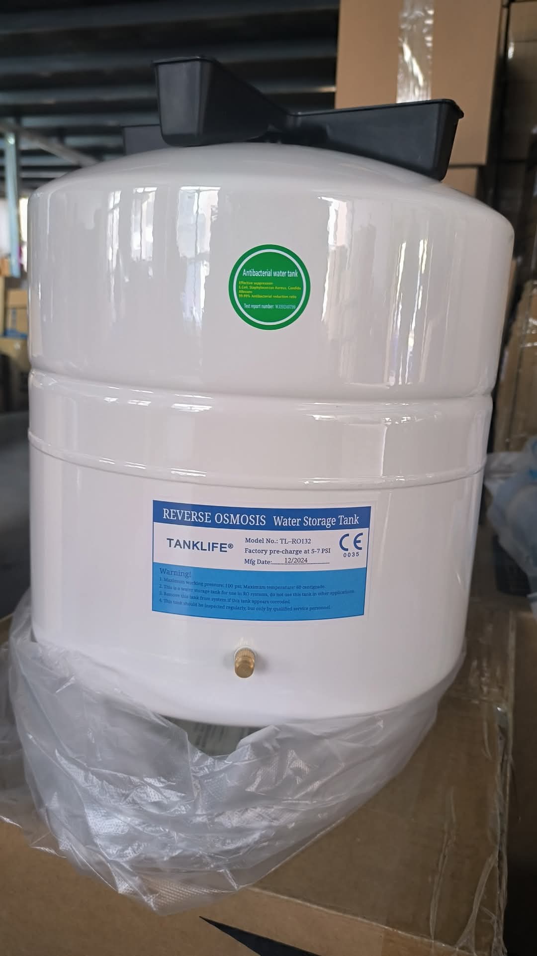 Reverse Osmosis Water Storage Tank